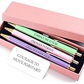 Fancy Pens Sets for Women Office New Begin Gifts for Friends Boss Mom Nice Cute Pen Set Client Teacher Motivational Gift Colleges Positive Encourage Gifts New Jobs Gift Aesthetic Pens