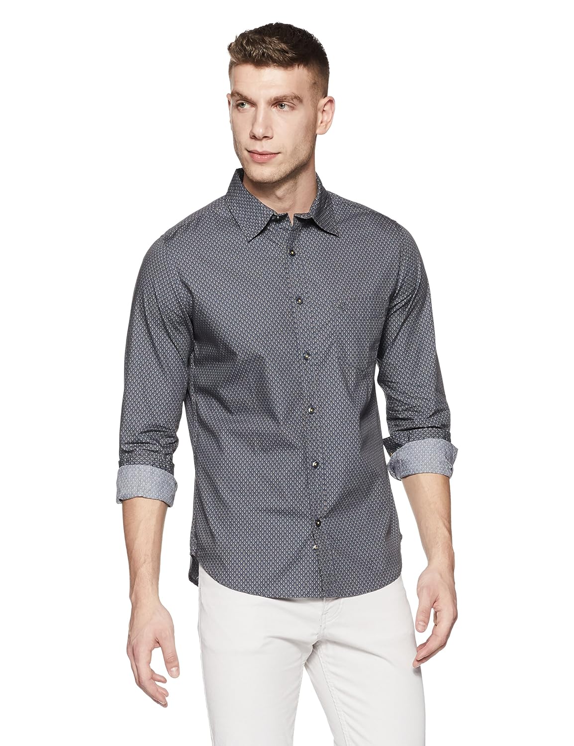united colors of benetton men's dress shirt