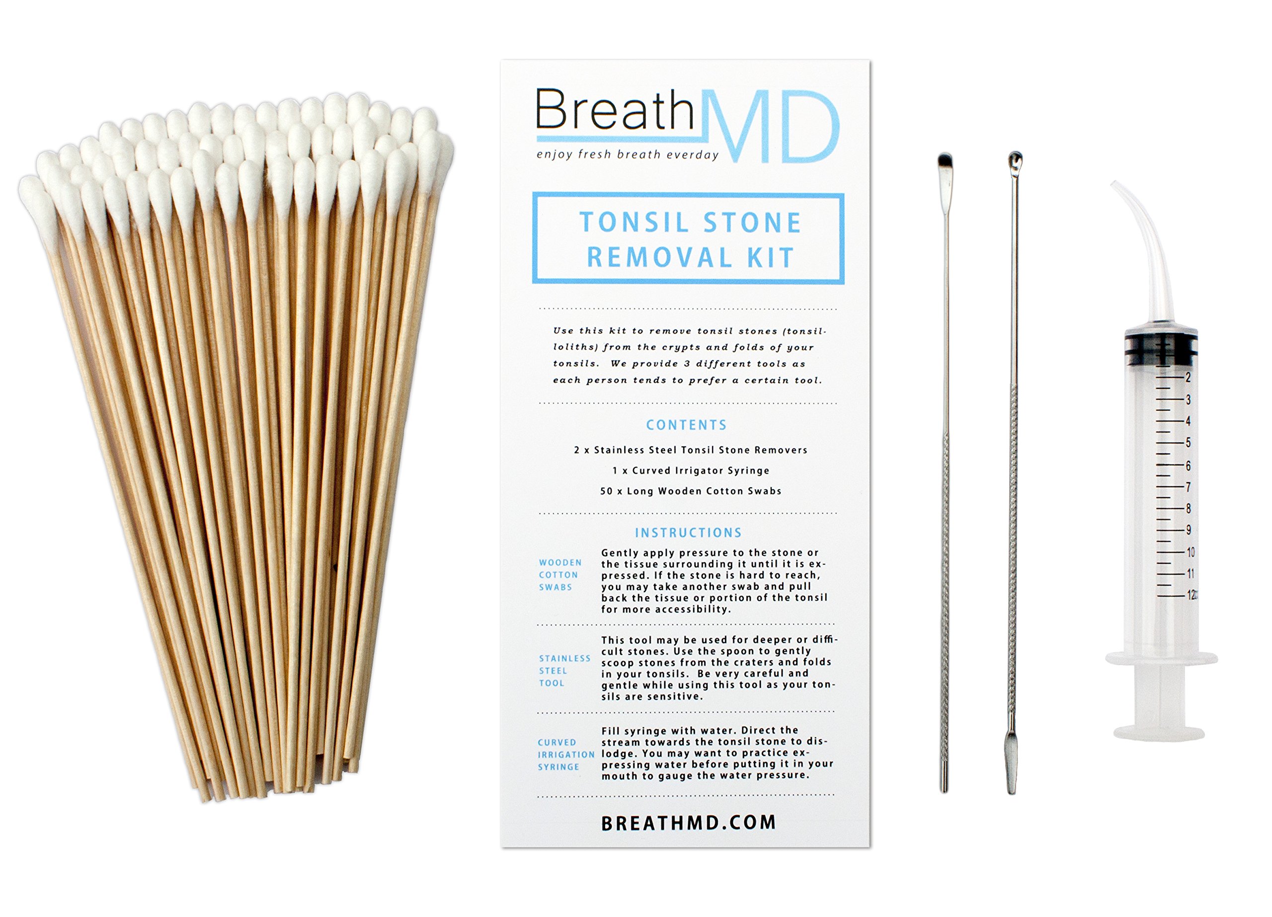 TheraBreath Tonsil Stones Deluxe Kit Neutralize Tonsil Stones