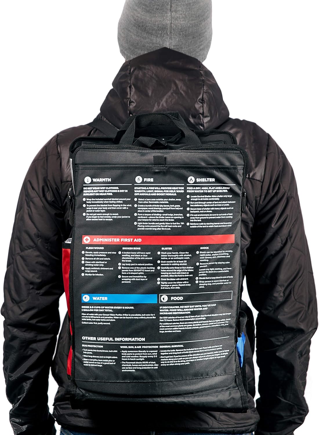 72 hour home sale on Amazon Com Uncharted Supply Co The Seventy2 Pro 2 Person Survival System Black 72 Hour Emergency Preparedness Kit Ideal For Your Car Home Survival Readiness And Camping Sports Outdoors