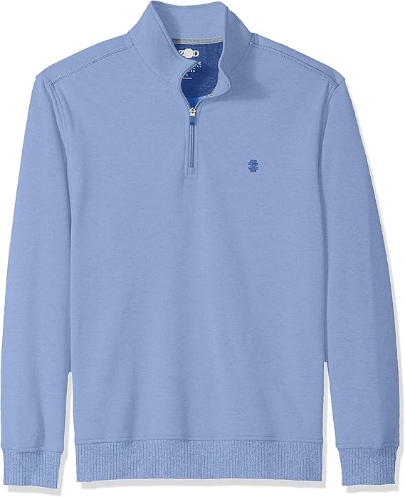 IZOD Men's Advantage Performance Solid 1/4 Zip Fleece, Amazon.in