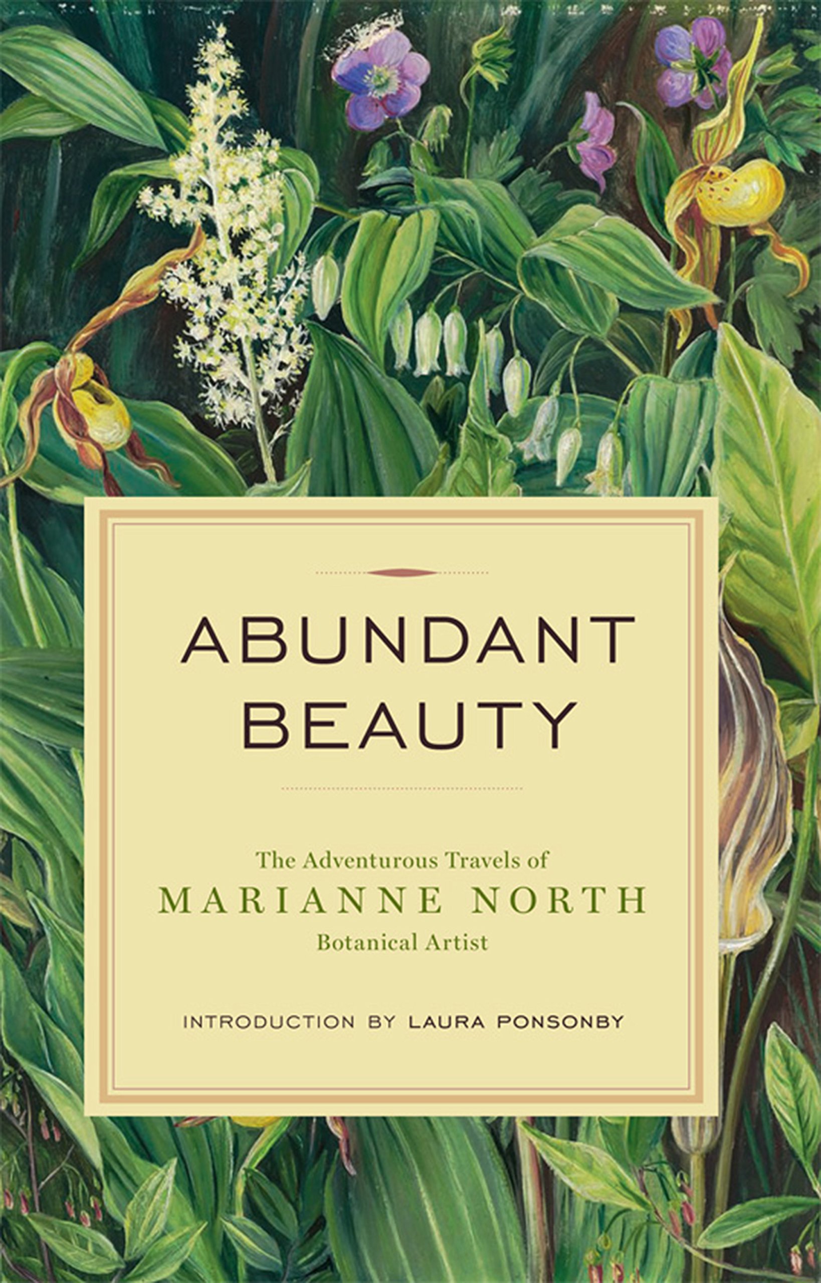 Abundant Beauty The Adventurous Travels Of Marianne North Botanical Artist North Marianne Ponsonby Laura 9781553655411 Amazon Com Books