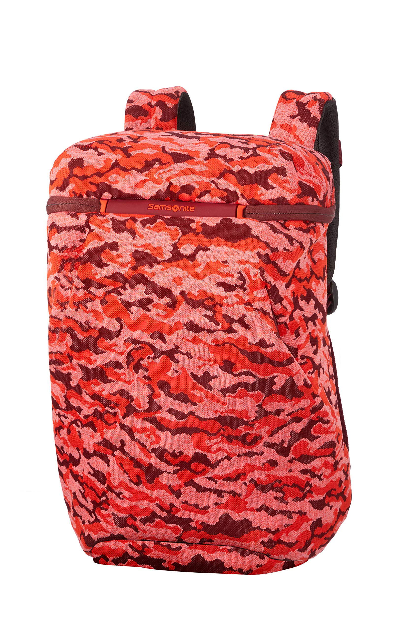 Samsonite Neoknit - 15.6 Inch Laptop Backpack, 45 cm, 17 Litre, Multicolour (Fluo Red Camo)