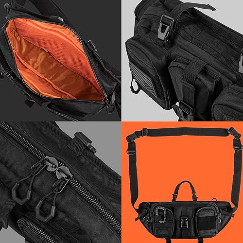 Fitdom Tactical Inspired Large Sling Bag For Perfect Techwear