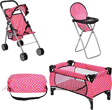3 in 1 dolls high chair