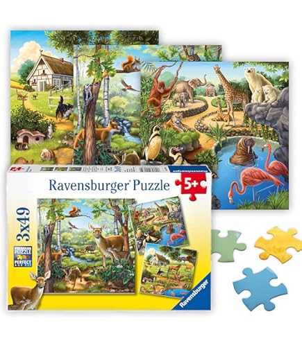 GIANT FLOOR PUZZLE ravensburger HELLO KITTY da 60 pezzi giganti 70 X 50 CM età 4