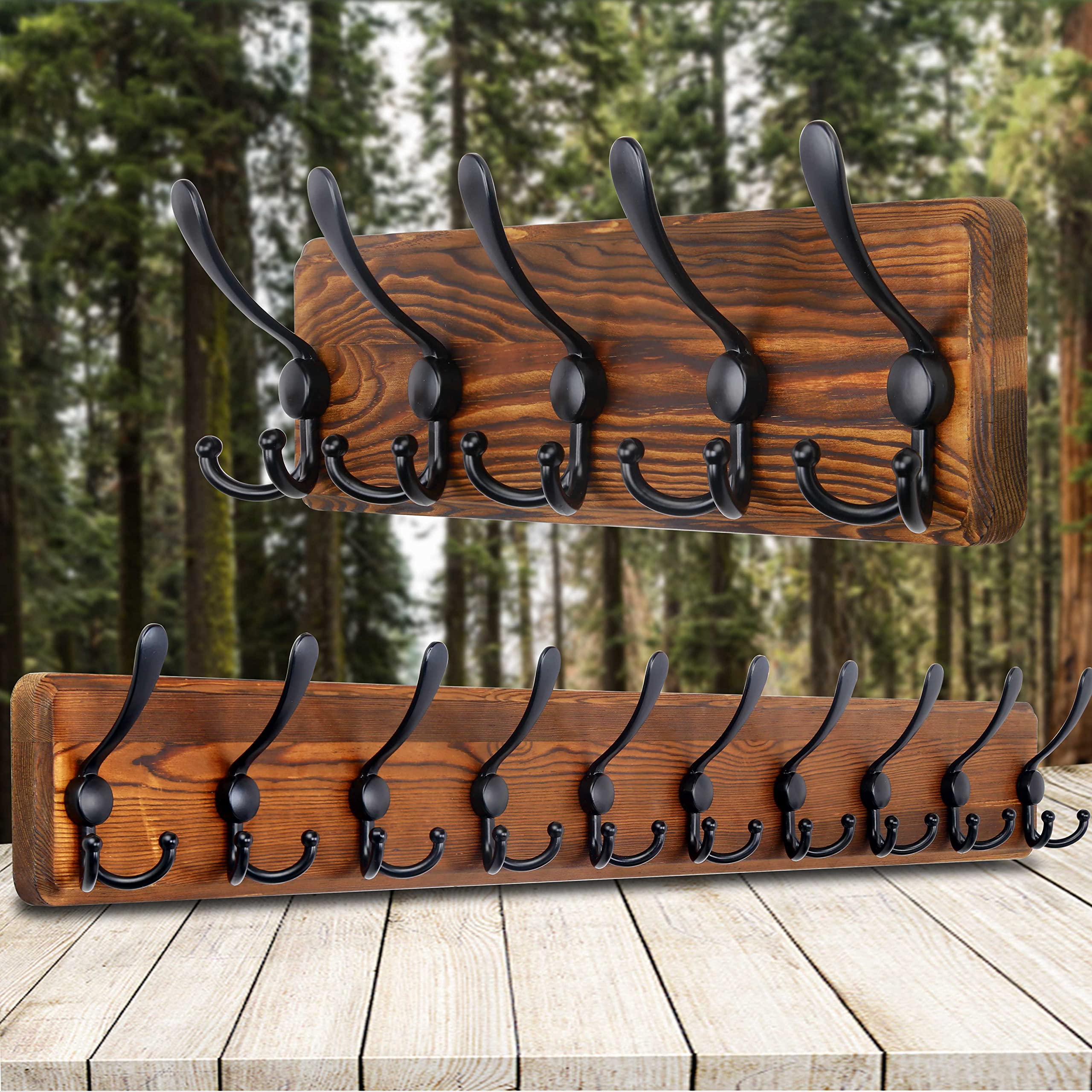 SKOLOO Rustic Coat Rack