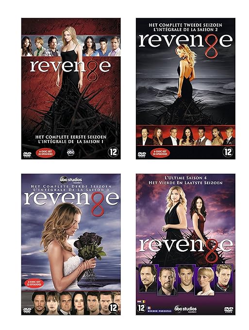 Revenge - Staffel 1 + 2 + 3 + 4 [EU-Import mit Deutscher Tonspur]