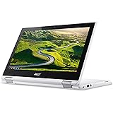 Acer Chromebook R11 CB5-132T - (Intel Celeron N3060, 4GB RAM, 32GB eMMC, 11.6 inch HD Touchscreen Display, Google Chrome OS, White)
