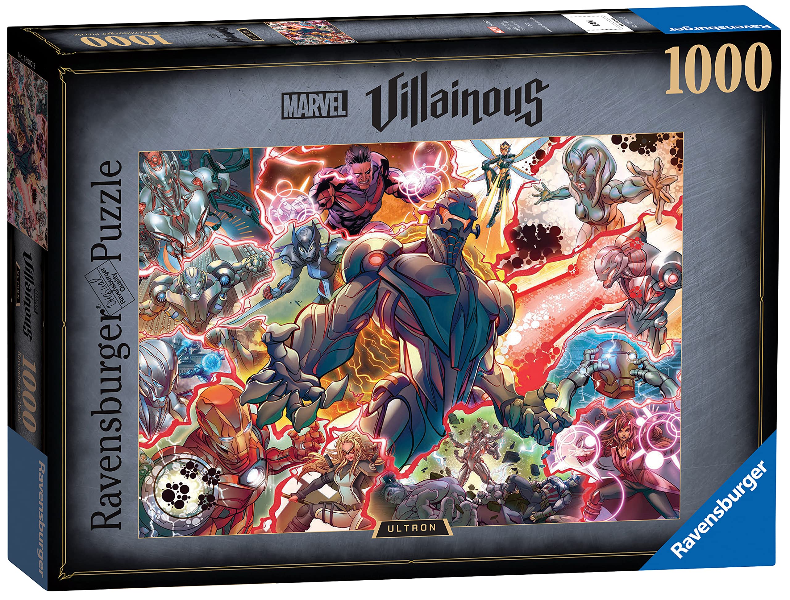Ravensburger Marvel Villainous Ultron 1000 Piece Jigsaw Puzzles for Adults & Kids Age 12 Years Up