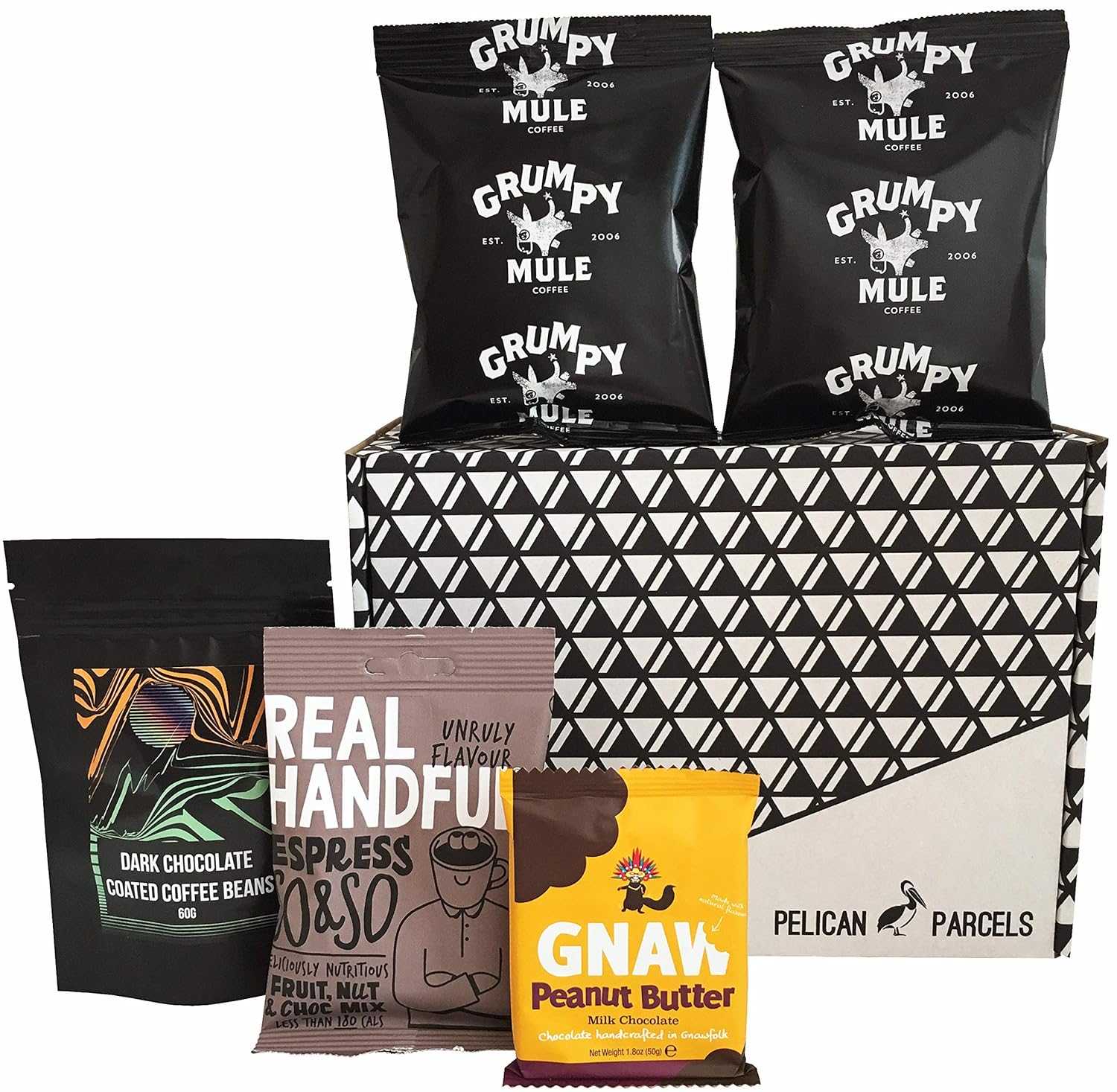 The Ultimate Coffee Gift Box Grumpy Mule Filter Coffee, Real Handful