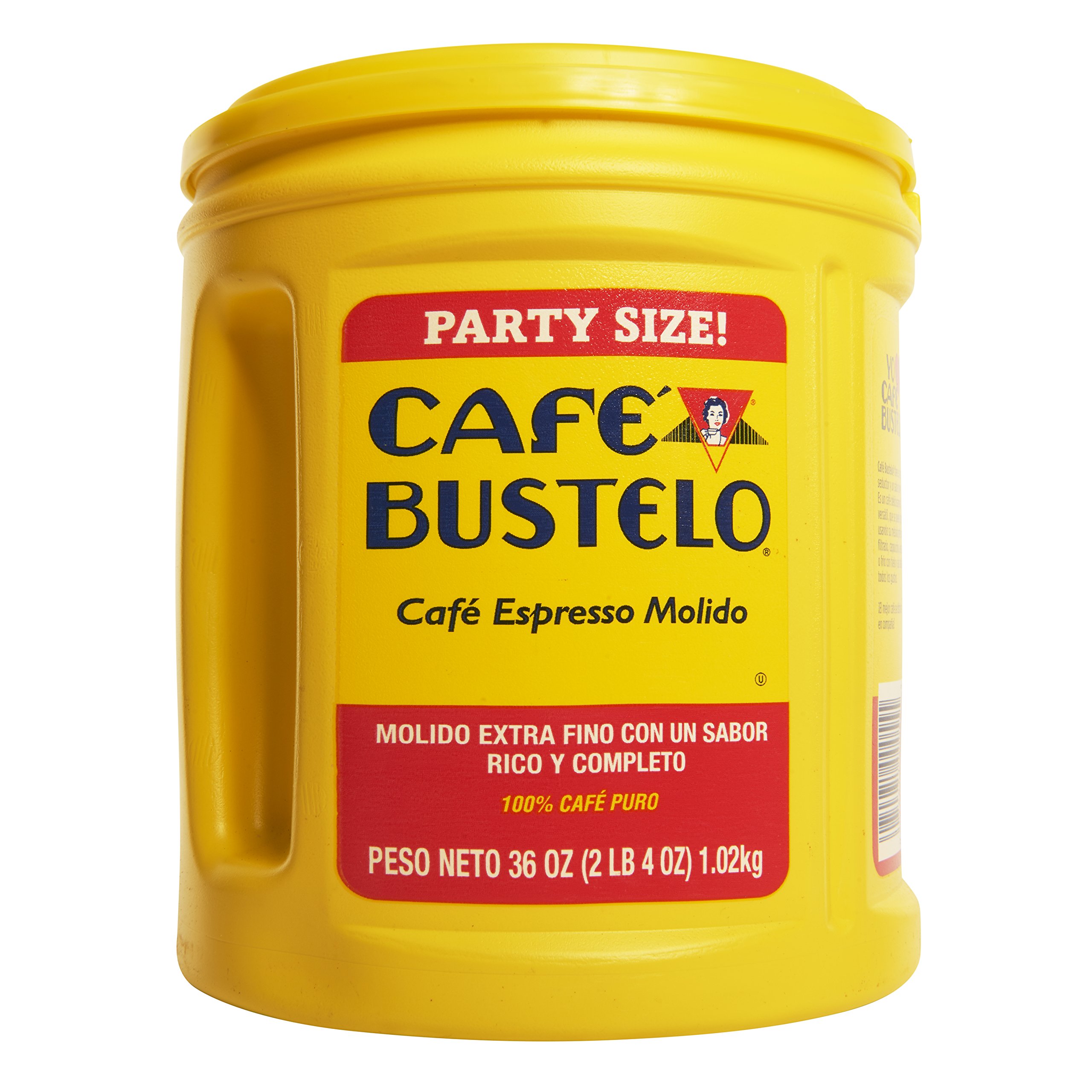 Cafe Bustelo Coffee Espresso, 36 Ounce, 5 Count (Pack of 5