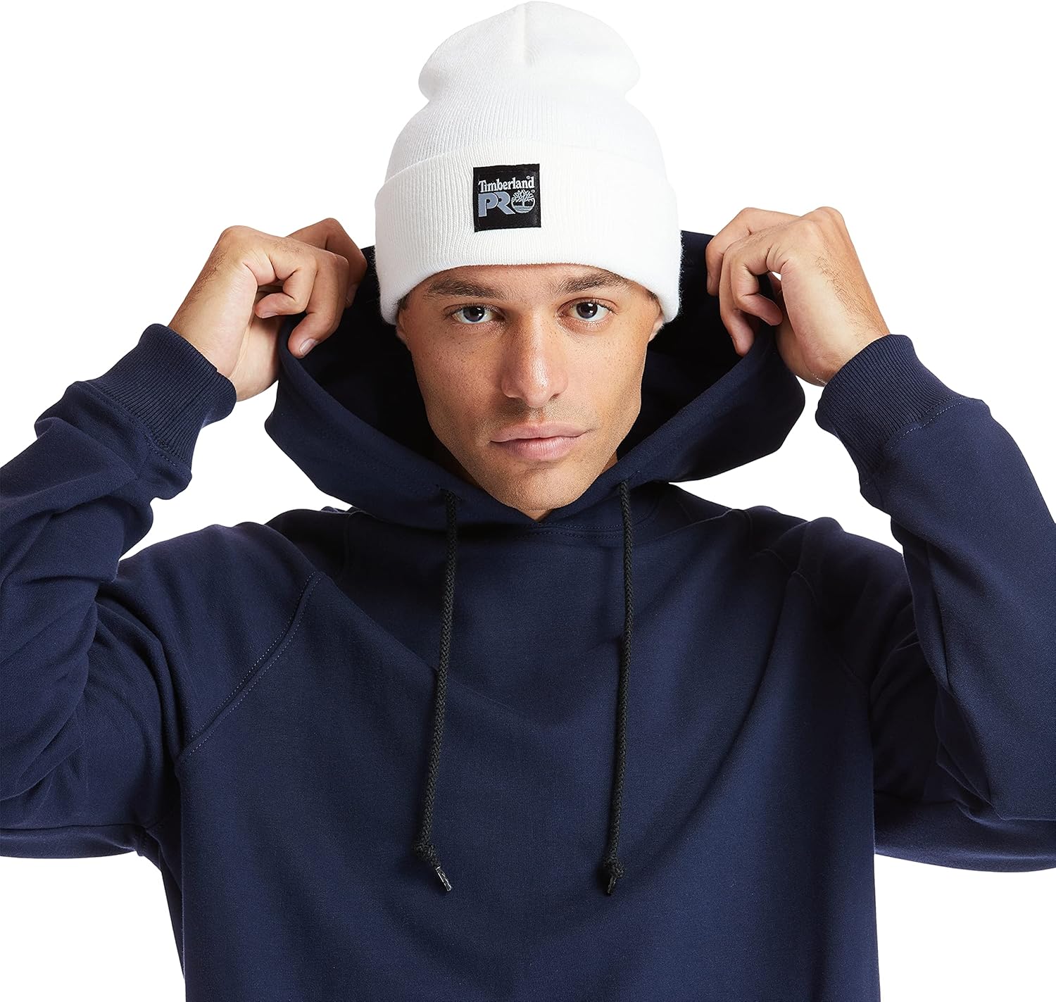 Timberland PRO unisex adult Watch Cap Beanie Hat, Off White, One Size US: Clothing