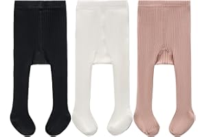 CECORC Baby Girls Tights Toddler Cable Knit Leggings Thick Cotton Infant Stockings Pantyhose 1-10T