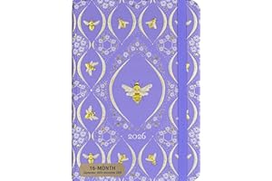 2026 Florentine Bees Weekly Planner (16 months, Sept 2025 to Dec 2026)