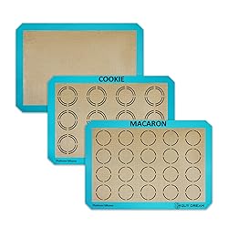 Silicone Baking Mat Sheets Set, Easy Clean