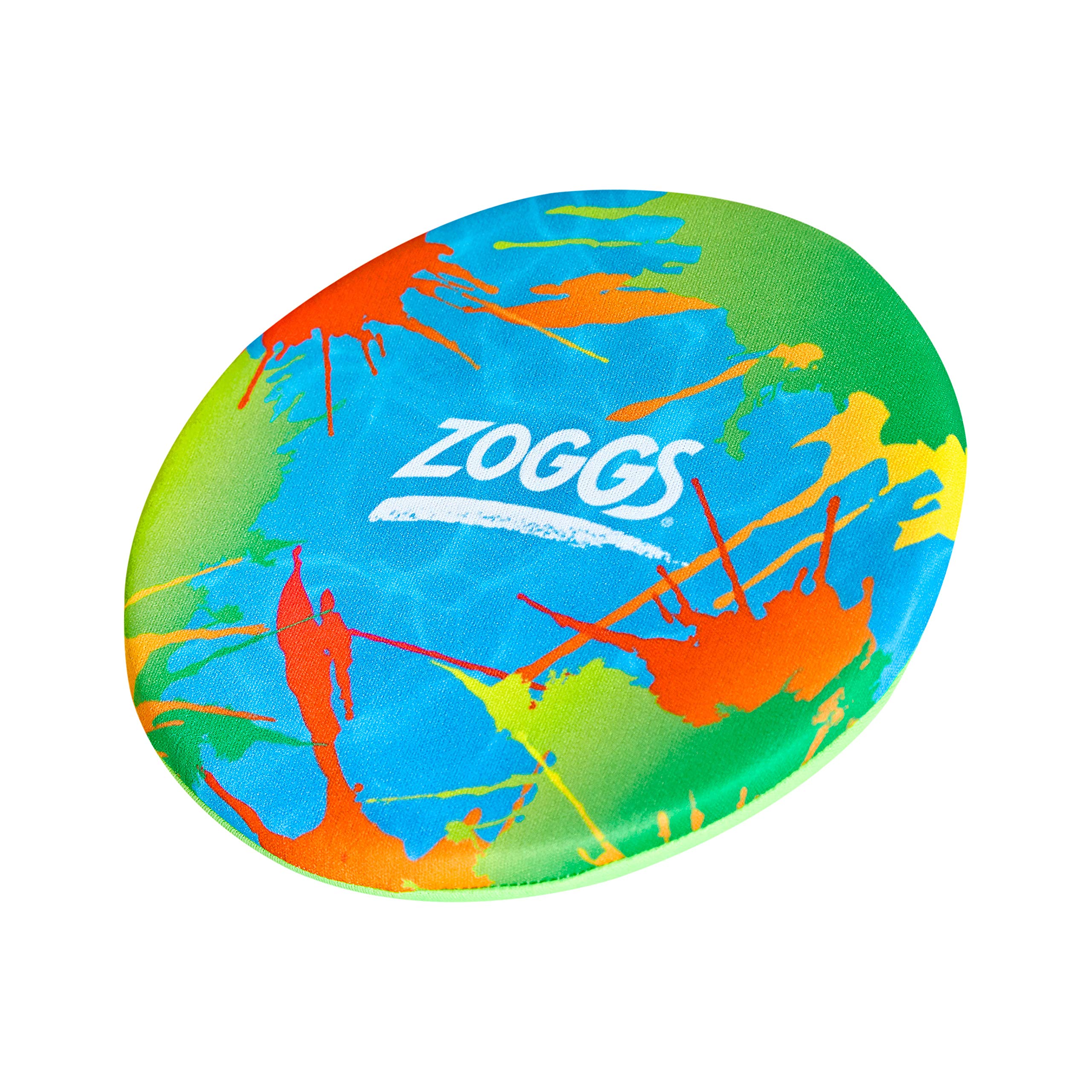 Zoggs Unisex-Youth Foam Pool Frisbee, 20cm, Flying Disc, Pool Toy, Multicolour