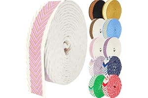 Grosun 1.5 inch Patterned Nylon Webbing Belt Webbing Straps Purse Straps Backpack Straps Nylon Belt for Seatbelt, Bags, Backpacks, Luggage