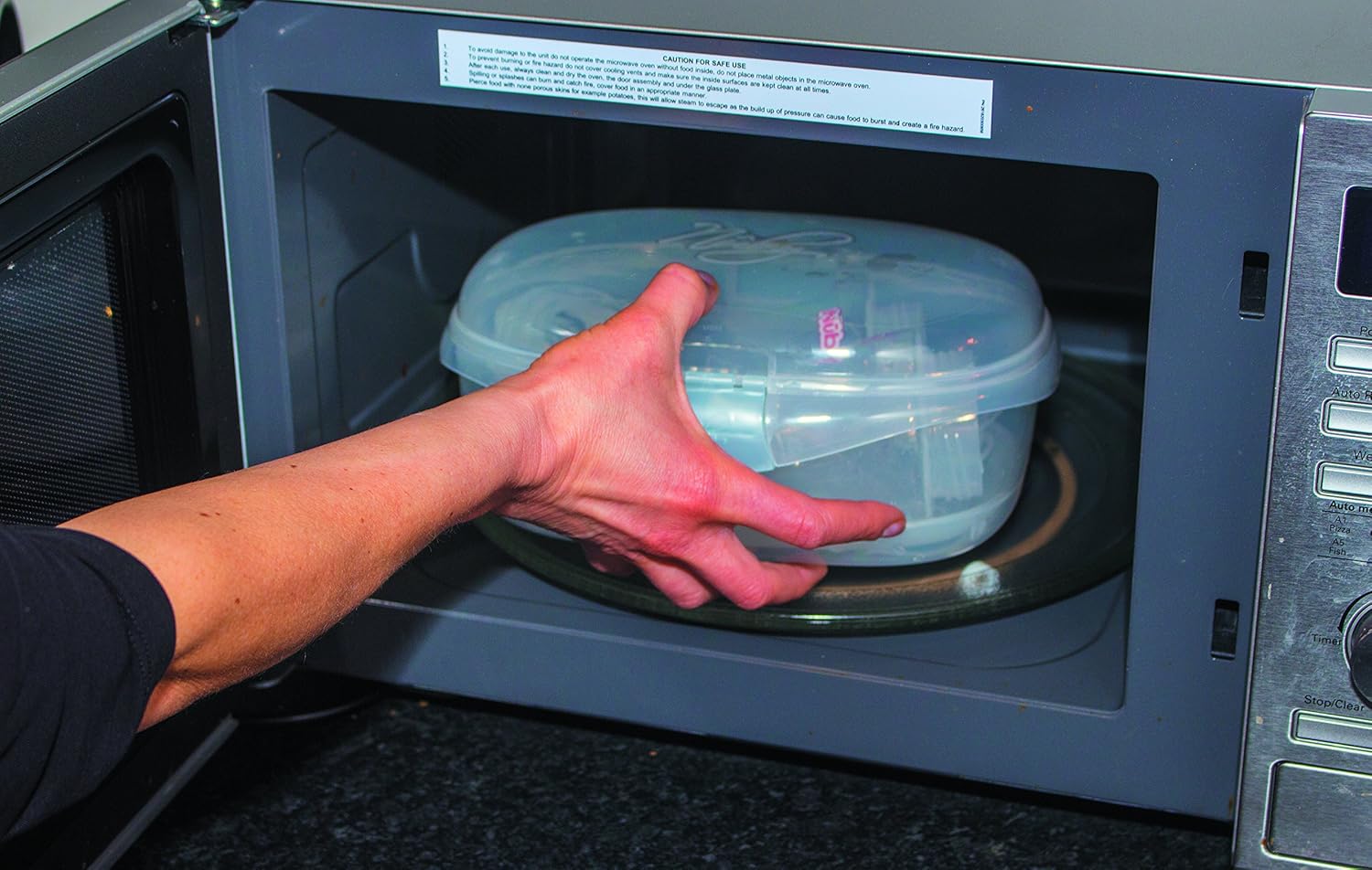 compact microwave steriliser