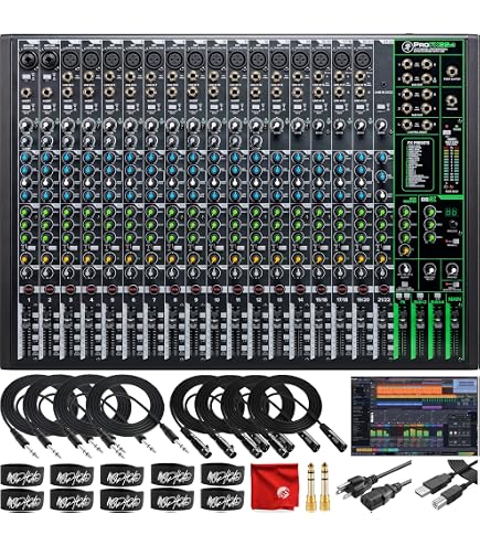Amazon.com: Audiosavings Bundle: (1) Mackie ProFX12v3+ 12-Channel