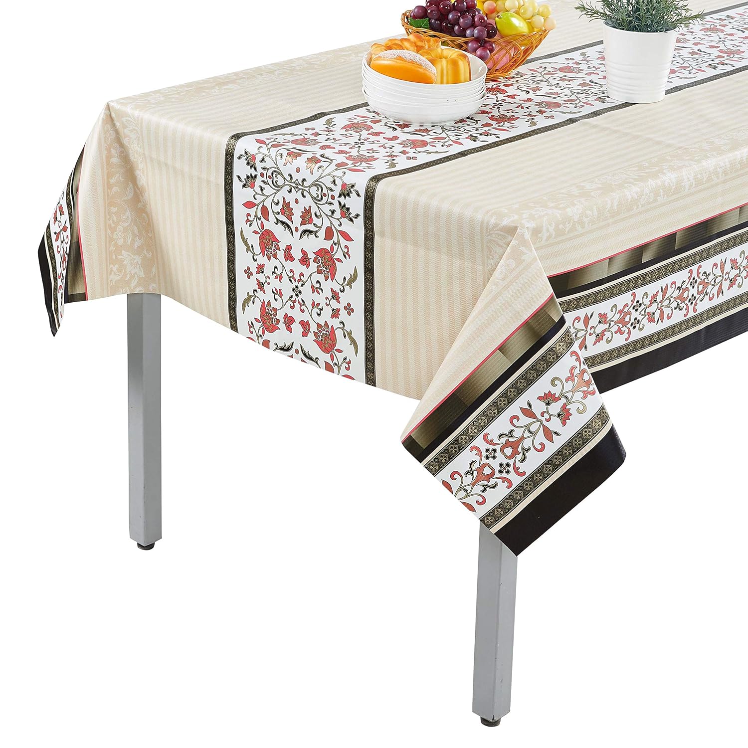 Topmail Moderne PVC Druck Tischdecke Tischdecke Wasserdicht und Öldicht