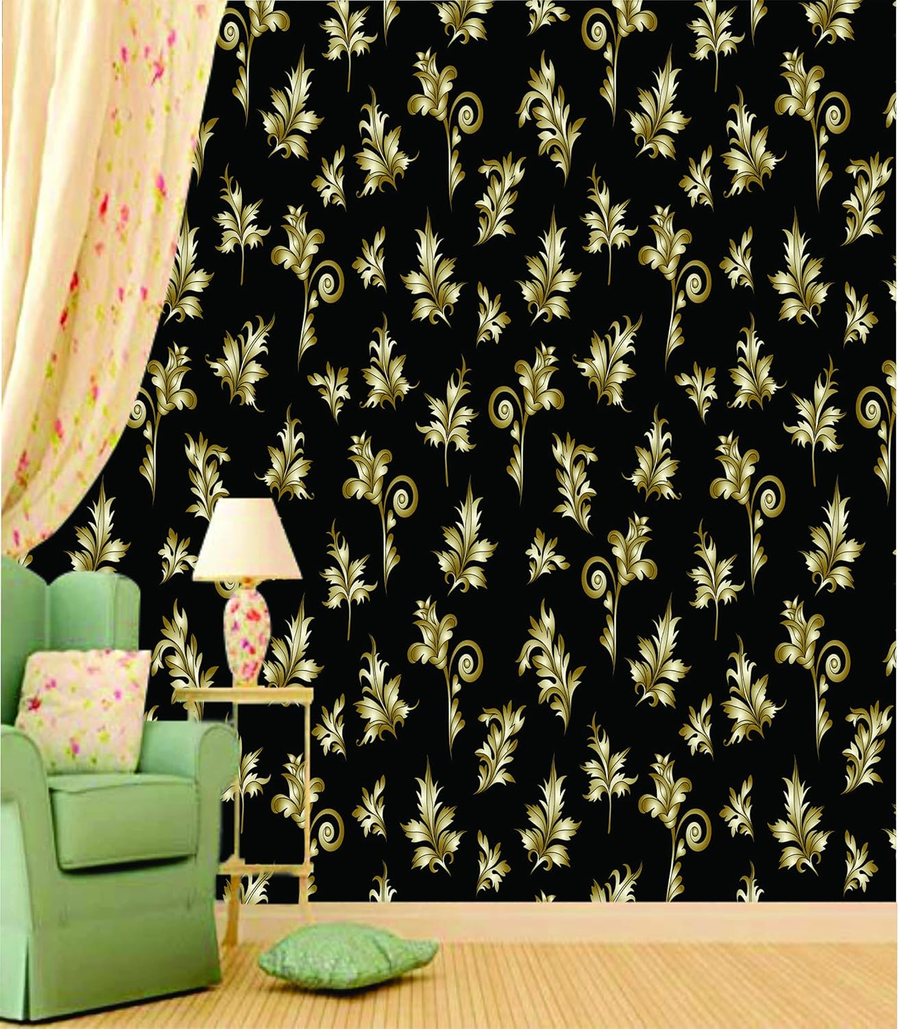 Annu Advertising Self Adhesive Wallpaper Wall Sticker for Home Décor