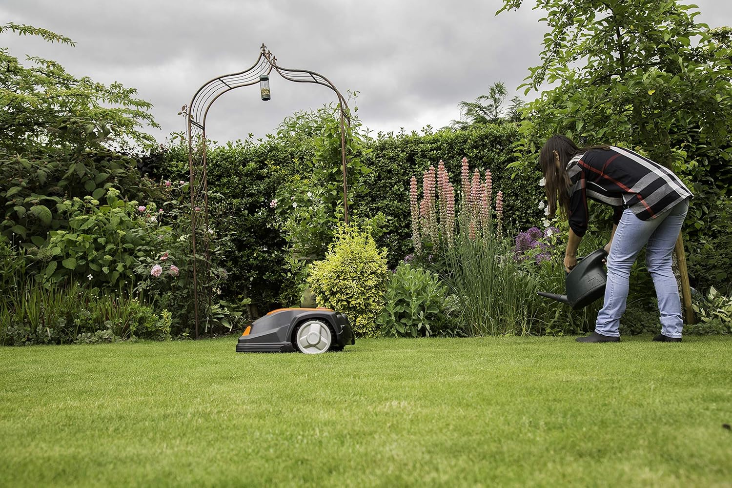 Das Mulchmähen des SA900ECO