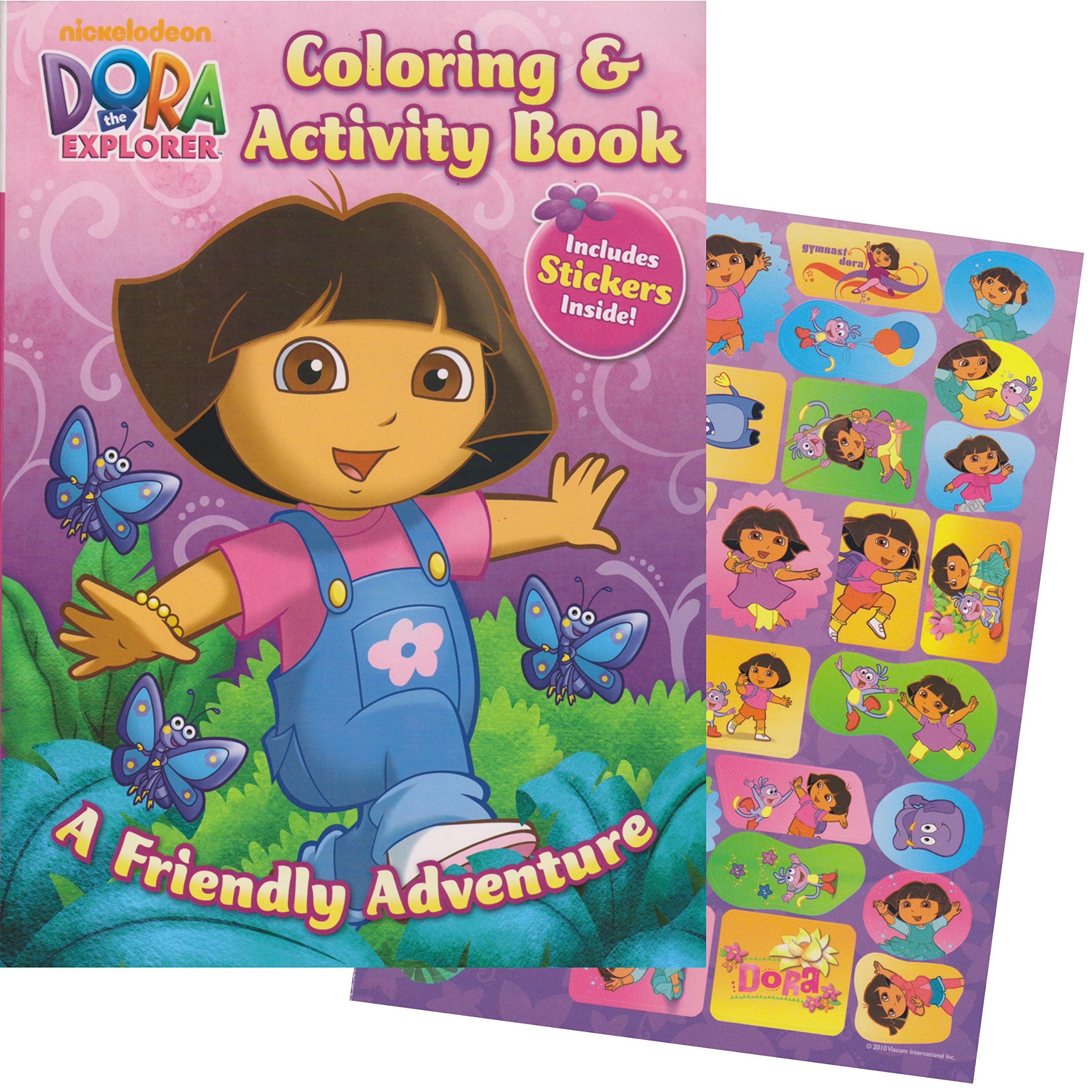 Nick Jr Dora The Explorer Giant Coloring Book Amazoncom