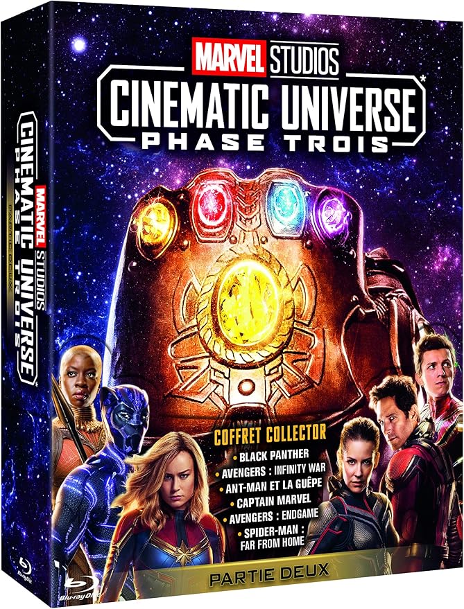 Marvel Cinematic Universe Phase 3 Partie 2 Marvel Studios Cinematic Universe : Phase 3.2-6 Films Blu-Ray Bonus