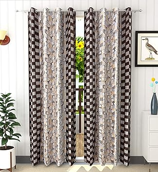 Buy Curtains For Door 7 Feet Door Curtains 4 7 Feet Home With