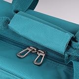 Hobbygift Sewing Machine Carry Case Teal 47x21x33cm view 9