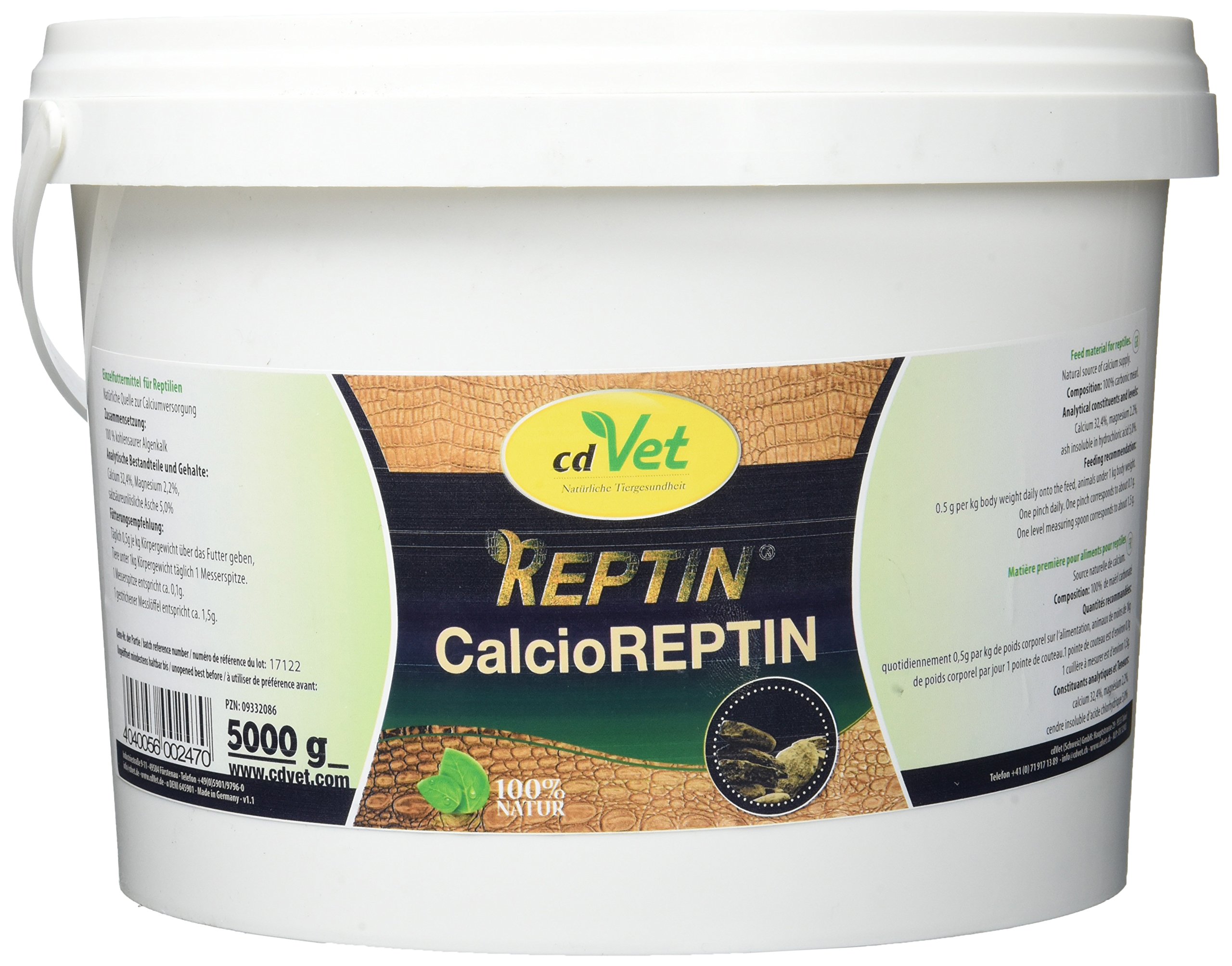 cdVet Naturprodukte CalcioREPTIN 250 g