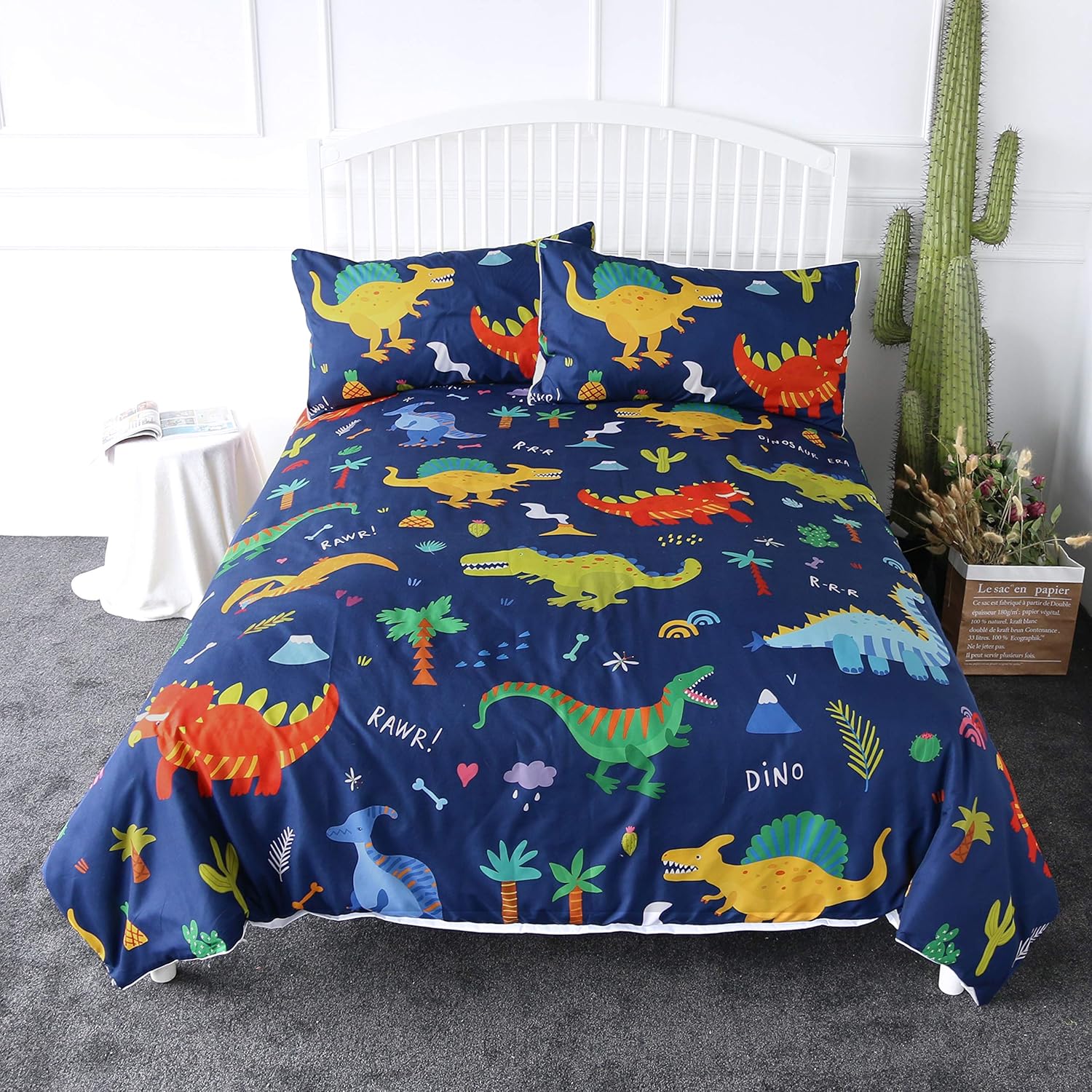 dinosaur bedding double