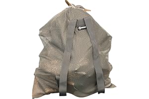 Cupped Waterfowl Large Mesh Bag, Durable Mesh Storage with Shoulder Straps Duck Decoy Bag, Brown, One Size