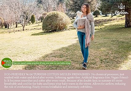 mebien muslin ring sling