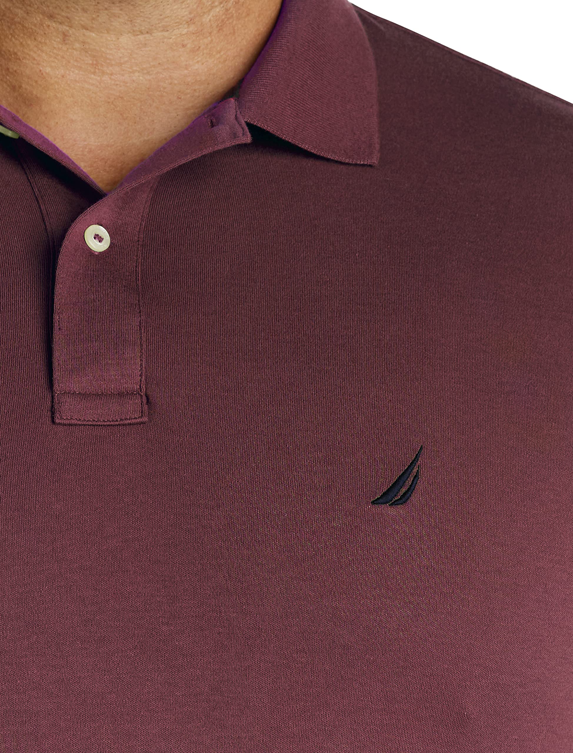 Nautica Men's Performance Pique Polo Shirt