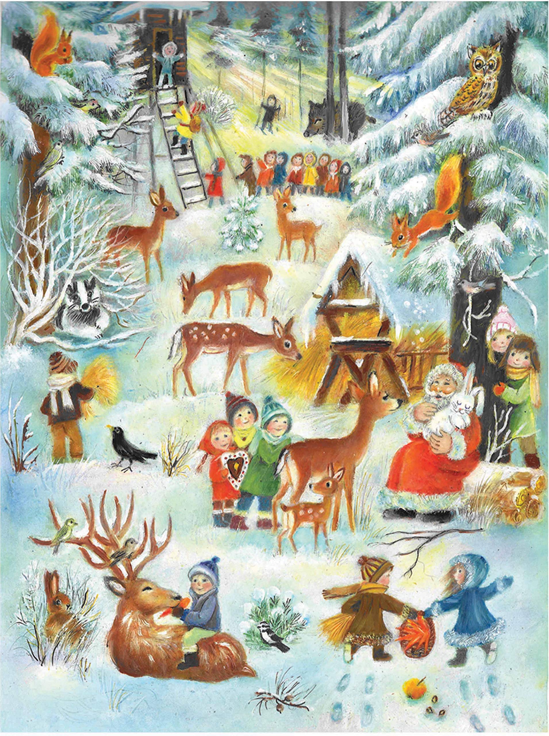 Advent Calendar "Christmas in the Woods"