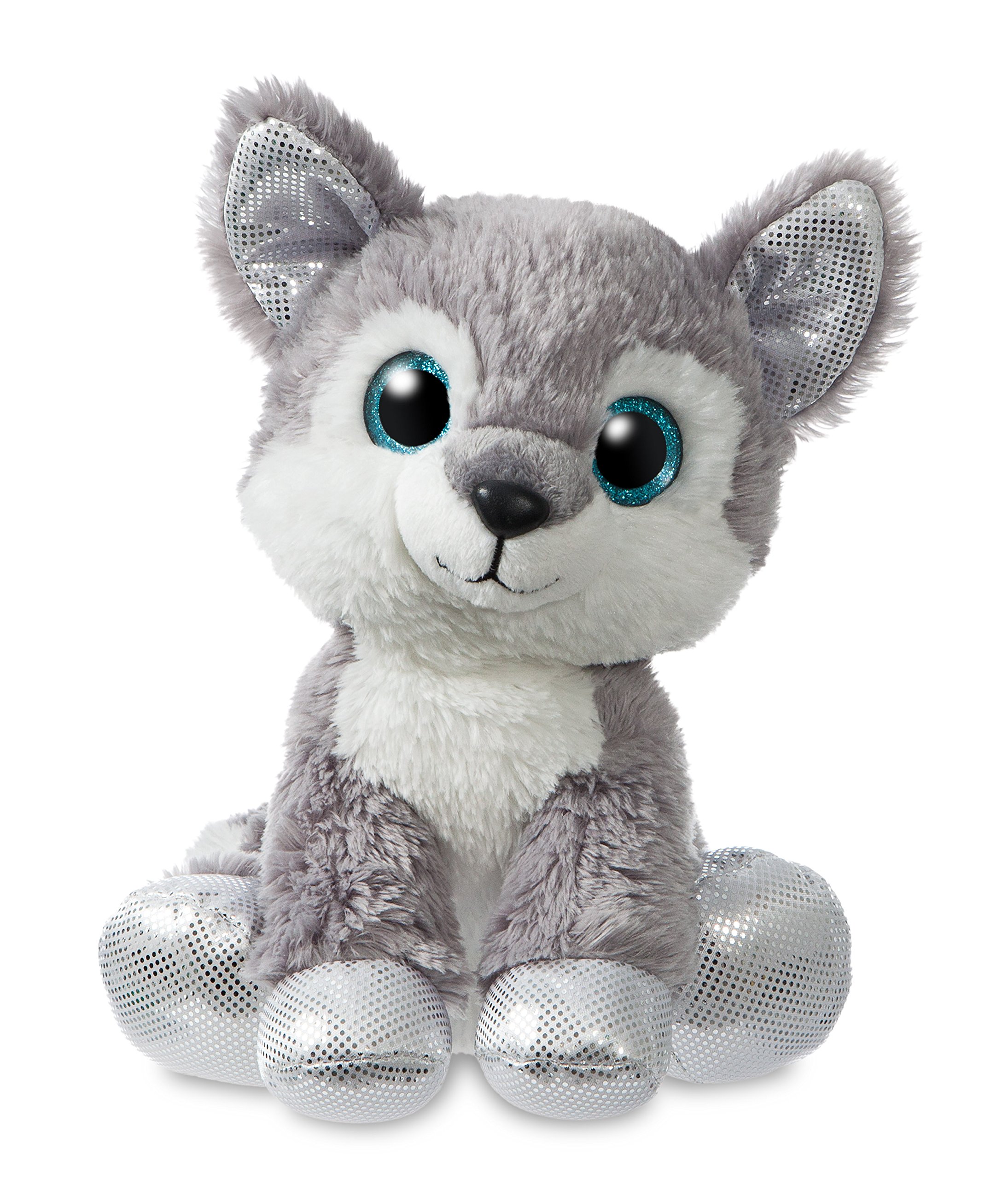 Aurora, 60960, Sparkle Tales, Blizzard Husky Dog, 12In, Soft Toy, Silver