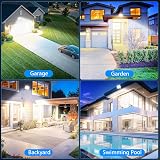 NATPOW Security Lights Outdoor Motion Sensor 100W 11000LM 2 Pack view 6