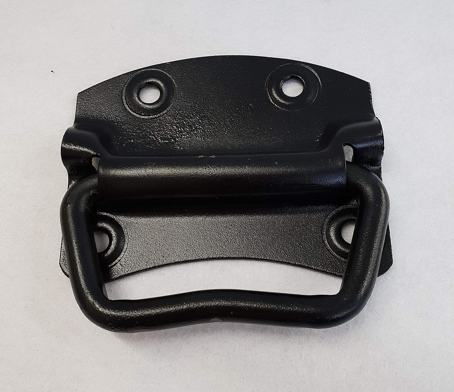 4" Black Iron Chest Handles (x2) Lifting Handle Vintage Trunk Blanket