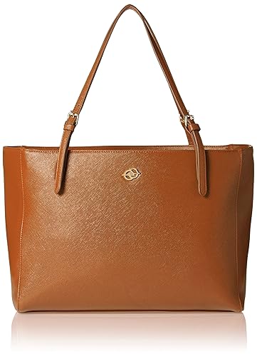 elespry Womens Tote Bag (Tan) (SB-41420-BR)