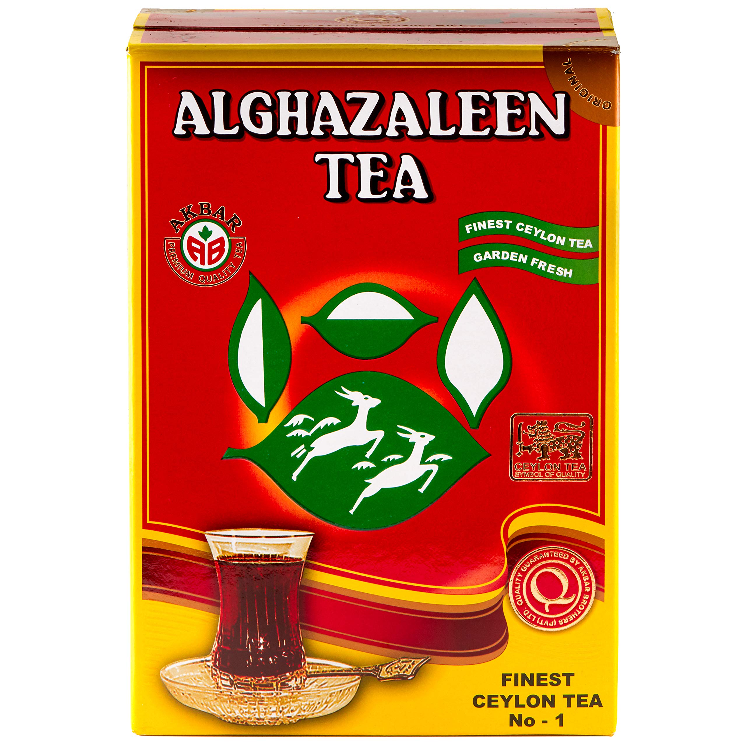 Alghazaleen Tea, 100 Pure Ceylon Tea, Loose, 16 oz Buy Online in