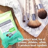 EcoTools Makeup Brush Cleansing Wipes Instant Wash Away Makeup Oil & Impurities view 3
