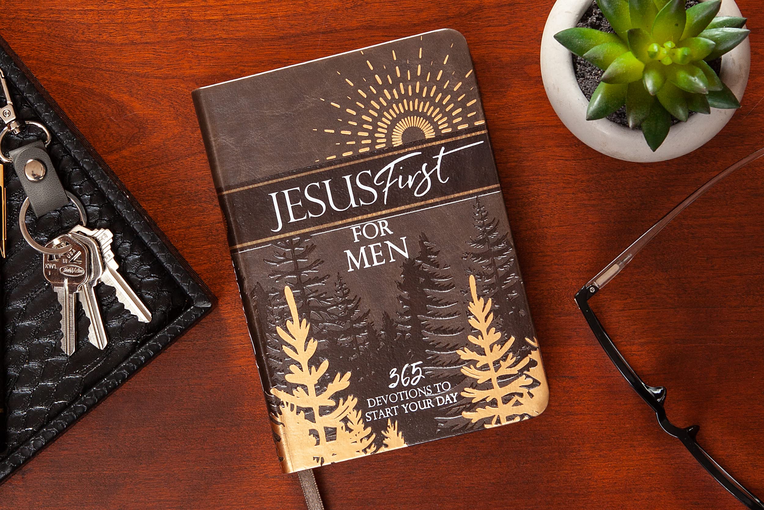 Jesus First for Men: 365 Devotions to Start Your Day Jesus First for Men: 365 Devotions to Start Your Day Imitation Leather Kindle Paperback