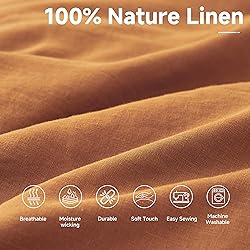 Simple&Opulence 100% Nature Pure Linen Fabric 78