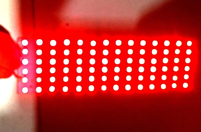 PGSA2Z DC 12V SMD 84 LED Light Bulbs with PCB (Color RED)