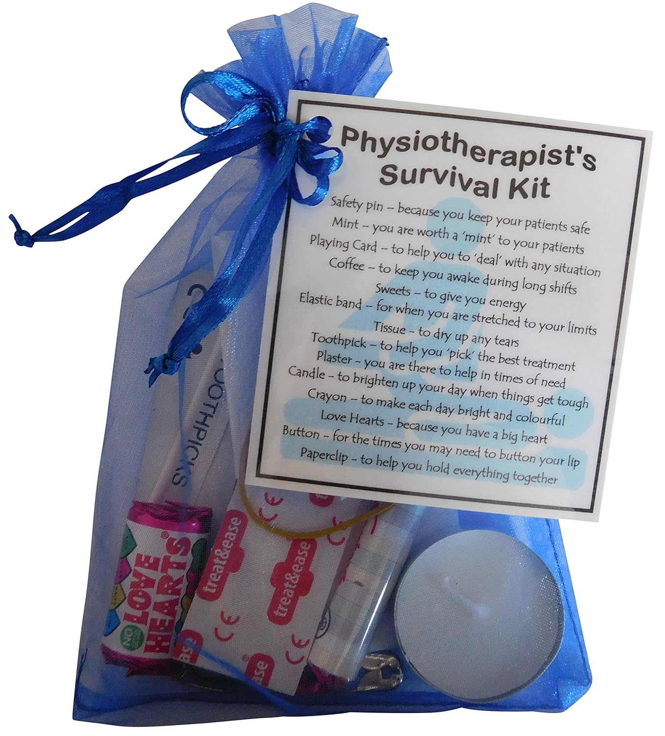 SMILE GIFTS UK Physiotherapist's Survival Kit Great gift for a