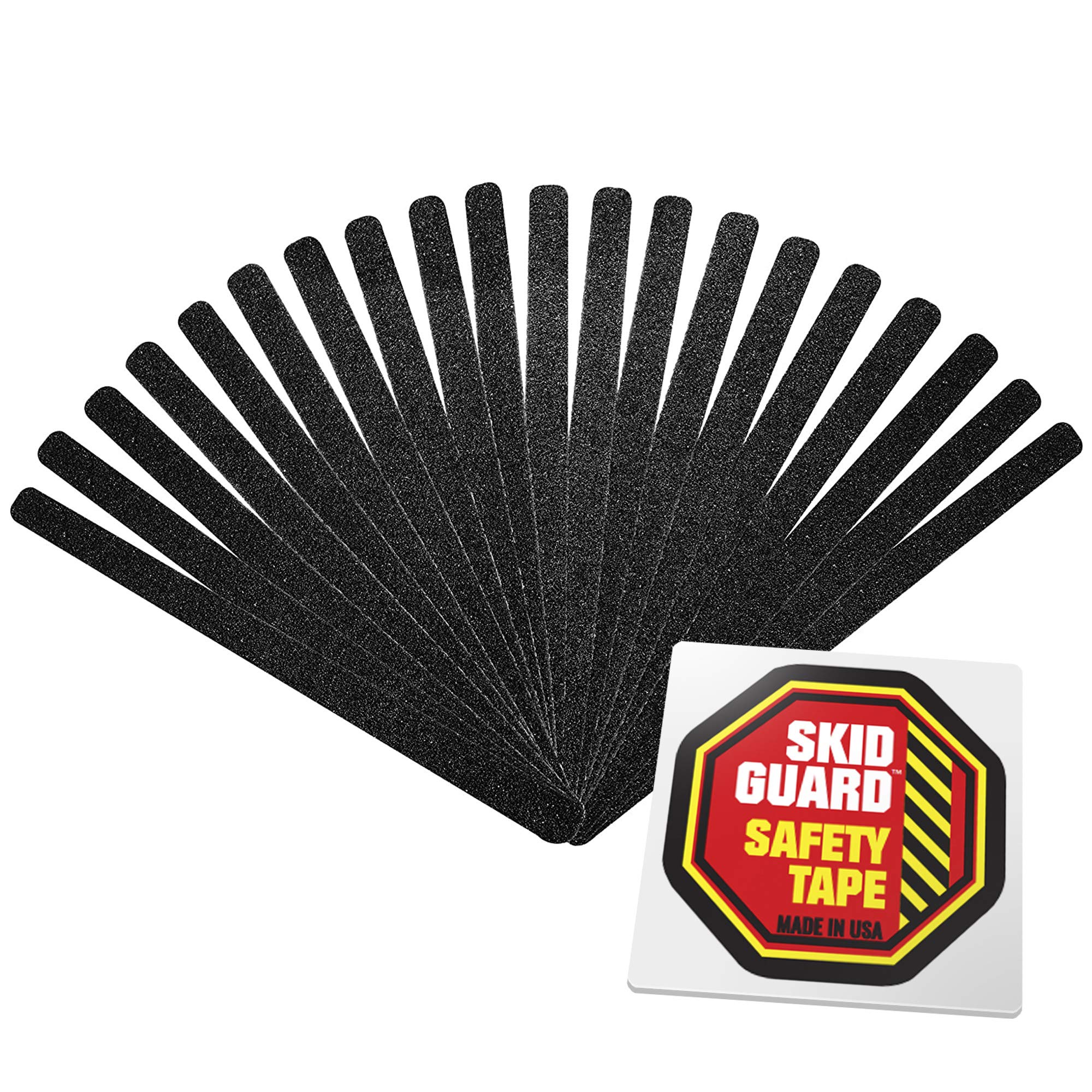 Buy SKID GUARD Outdoor Stair Treads NonSlip Thin Strips 3/4 x 12 in