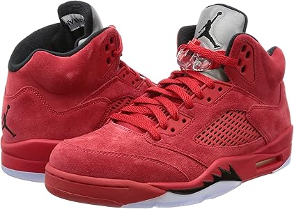 red suede jordan 5