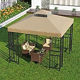 9.8'x9.8' Replacement Canopy Top Cover Only for